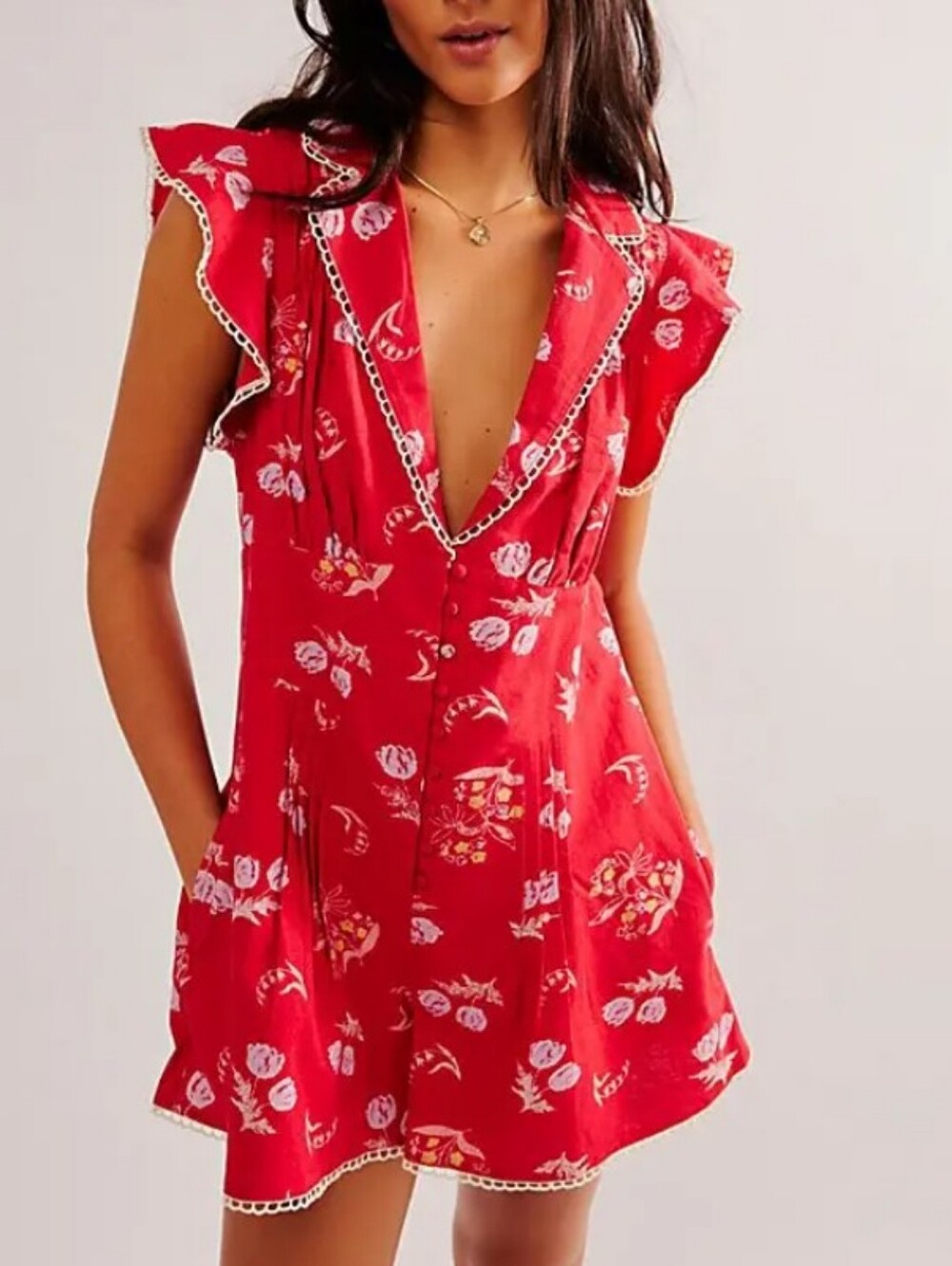 Free People Good Things Romper - Picture 6 of 6